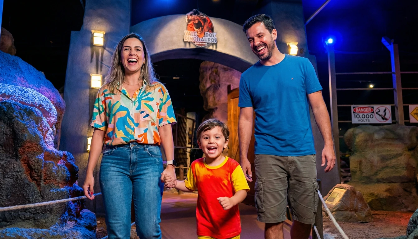 Desvende os segredos do passado! Nova atração imperdível para toda a família.