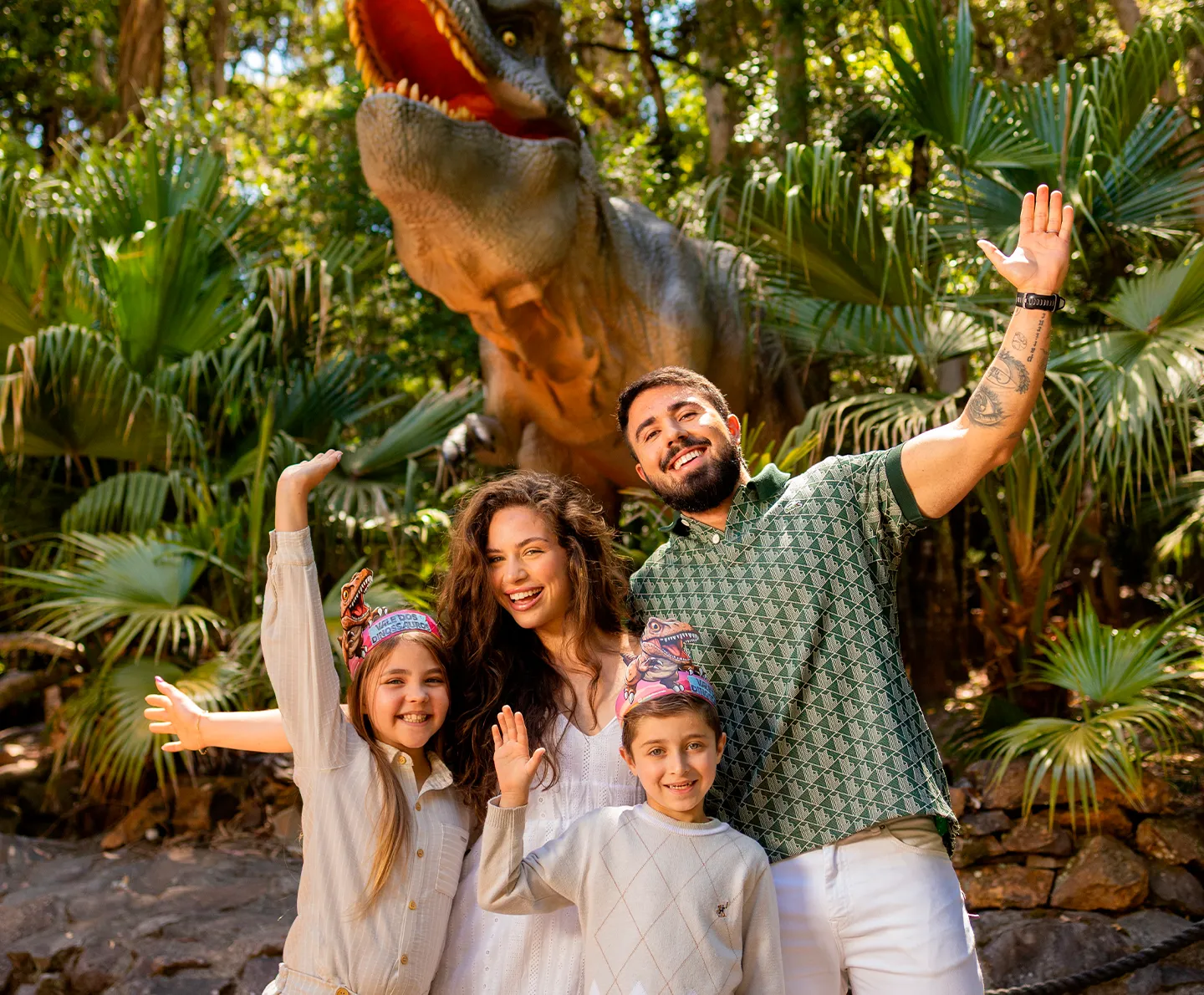 Gigantes gentis que encantam visitantes de todas as idades.